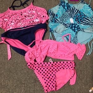 Justice swimsuit bundle